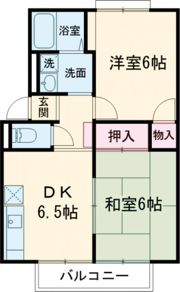 エステートピア幸の間取り画像