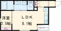 HMT東岡崎の間取り画像