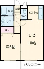 コンフォートパレス花園の間取り画像