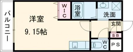 アーバンライフ茨木の間取り画像