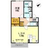 イーストヒルズ高松 Fの間取り画像