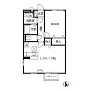 クレール四季彩の丘 伍番館の間取り画像