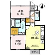 ブロード嵯峨の間取り画像