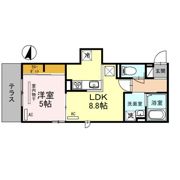 LuSole嵐山の間取り画像