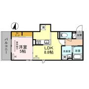 LuSole嵐山の間取り画像