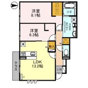グランディール南四条の間取り画像