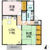 エソール長楽寺 A棟の間取り画像