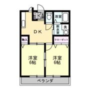 ミドリハイムAの間取り画像
