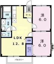 イーストタウンハイツの間取り画像