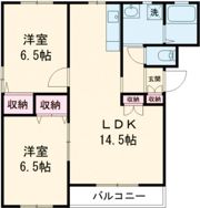 セラディBの間取り画像