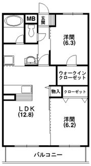 ゴールドスカイの間取り画像