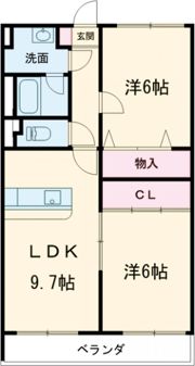 メゾンドクレアールの間取り画像