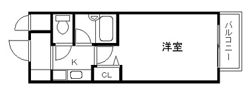 エスリード三宮第3の間取り画像