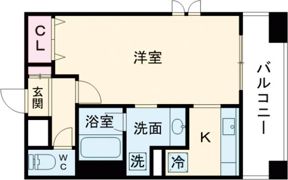 プレジール三ノ宮の間取り画像