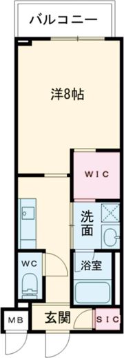 神戸ボナールレジデンスの間取り画像