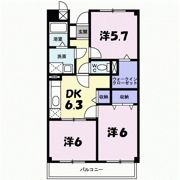 ソレアード北六甲の間取り画像