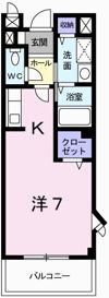 タウニー北条 2の間取り画像