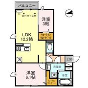 AXAS 9の間取り画像
