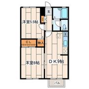 ピュアーハイツ-Kの間取り画像