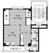 ビレッジハウス向田2号棟の間取り画像