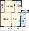ビレッジハウス吉田宮小路2号棟の間取り画像