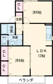 ME MAISON 青雲町の間取り画像