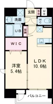 La vie claire Tuboi（ラヴ ィ クレール ツボイ）の間取り画像