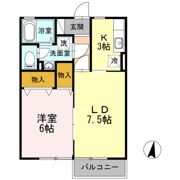 メゾン・あづみの里 Aの間取り画像
