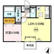 フォレストヴィラ小郡の間取り画像