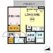 プレミエール 御井の間取り画像