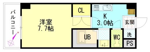 リバーサイド夢園の間取り画像