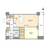 オアーゼ新宿市谷薬王寺の間取り画像