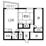 サンハイツ高蔵の間取り画像