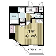 S-RESIDENCE Hommachi Marksの間取り画像