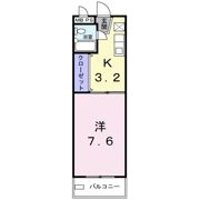 コーポ塩場の間取り画像