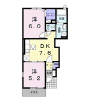ムーンリバーⅡの間取り画像