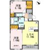 K-Field Ⅱの間取り画像