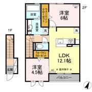セジュール・K（ｾｼﾞｭｰﾙｹｰ）の間取り画像