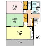 メゾンドクールの間取り画像