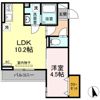 ベイ ブランシェ老松の間取り画像