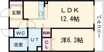 シャルマンテールの間取り画像