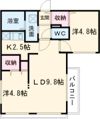 エール学園前の間取り画像