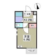 ラ・セゾン 高崎の間取り画像