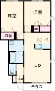 ロードスター・ヒルズの間取り画像
