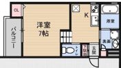 Luxe浜寺 B棟の間取り画像