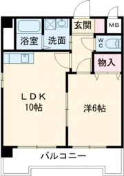 フォーレスト本城Ⅱの間取り画像