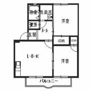 フレグランス静香の間取り画像