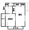 レジデンスカジウエの間取り画像