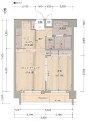 プレサンス京大南の間取り画像