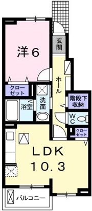 エスペランサ白国Ⅲの間取り画像